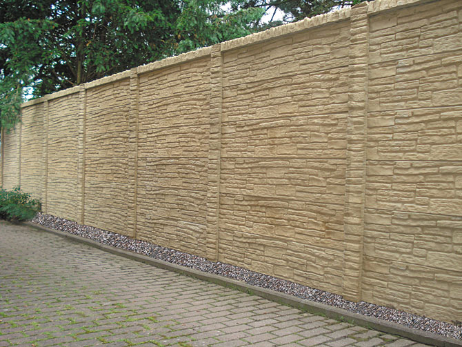 obojstranné betónové ploty