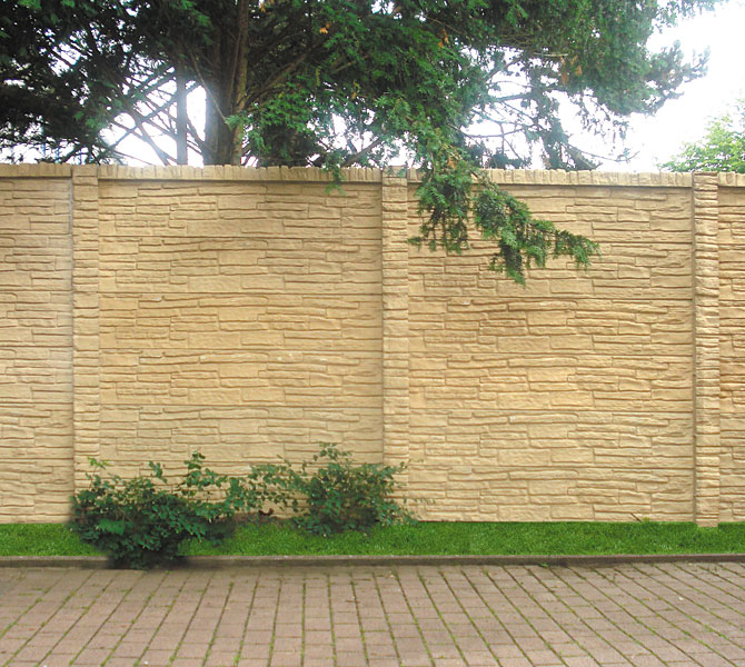 obojstranné betónové ploty